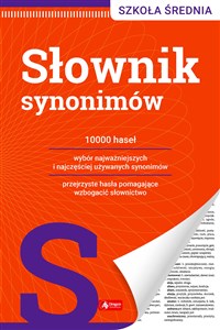 Picture of Słownik synonimów Szkoła średnia 10000 haseł