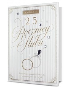 Picture of Karnet B6 Rocznica ślubu HM200-1707