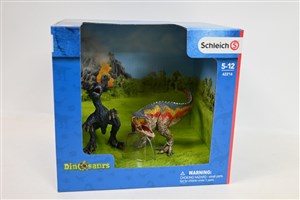 Obrazek Dinozaury T-Rex i Velociraptor