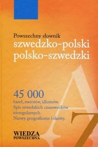 Picture of Powszechny słownik szwedzko-polski polsko-szwedzki