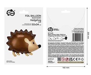 Picture of Balon foliowy Jeżyk 50x34cm