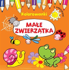 Picture of Małe zwierzątka Kolorowanki z naklejkami