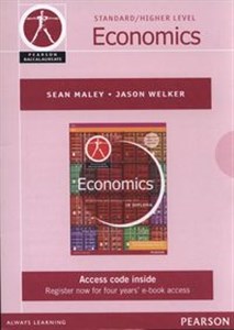 Picture of Pearson Baccalaureate Economics Etext Acces code