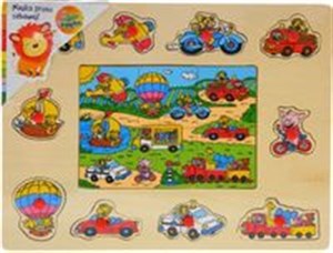 Picture of Układanka drewniana Pojazdy