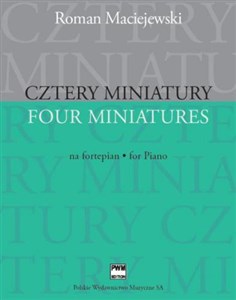 Picture of Cztery miniatury na fortepian PWM