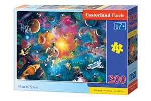Obrazek Puzzle 200 Man in Space