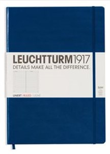 Obrazek Notes Leuchtturm1917 Master Slim w linie granatowy