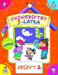 Obrazek Uniwersytet 3-latka. Zeszyt 2