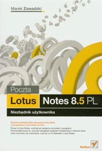 Obrazek Poczta Lotus Notes 8.5 PL Niezbędnik użytkownika