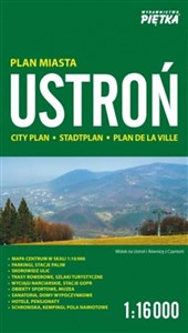 Picture of Ustroń 1:16 000 plan miasta PIĘTKA