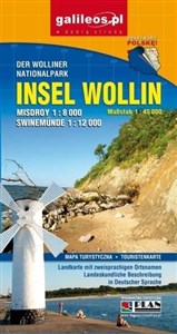 Picture of Mapa atrakcji - Wyspa Wolin w. niemiecka 1:45 000
