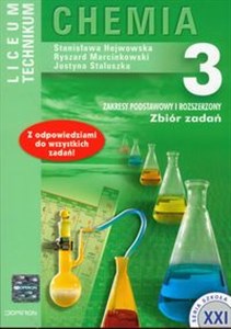 Picture of Chemia 3 Zbiór zadań Zakres podstawowy i rozszerzony Liceum, technikum