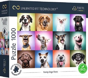 Picture of Puzzle 1000 Trefl Prime UFT Funny Dogs Faces 10706