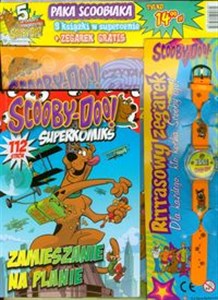 Obrazek Scooby-Doo! Paka Scoobiaka Zestaw z zegarkiem