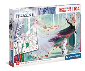 Picture of Puzzle 104 happy color Frozen 2 25716