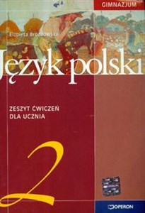 Obrazek Język polski 2 zeszyt ćwiczeń Gimnazjum