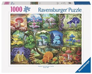 Obrazek Puzzle 1000 Piekne grzyby