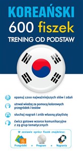 Picture of Koreański 600 fiszek Trening od podstaw + CD