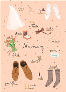 Picture of Henry karnet B6 Ślub Nowożeńcy