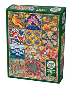 Obrazek Puzzle 1000 Dwanaście dni Świąt Bożego Narodzenia