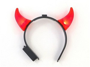 Picture of Opaska rogi diabełka ze światłem