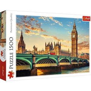 Obrazek Puzzle 1500 Londyn Wielka Brytania 26202