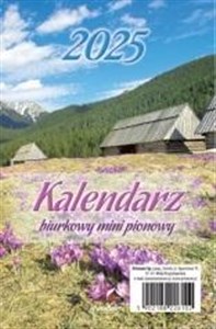 Picture of Kalendarz 2025 biurkowy mini pionowy