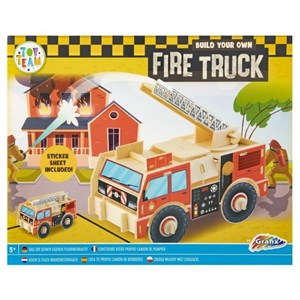 Obrazek Drewniana konstrukcja pojazdu, WÓZ STRAŻACKI