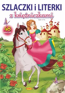 Obrazek Szlaczki i literki z księżniczkami