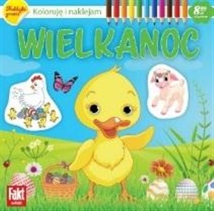 Obrazek Koloruję i naklejam Wielkanoc