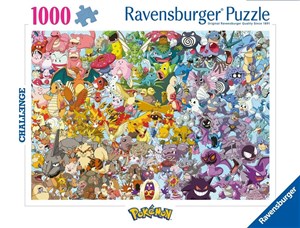 Obrazek Puzzle 1000 Challenge. Pokemon