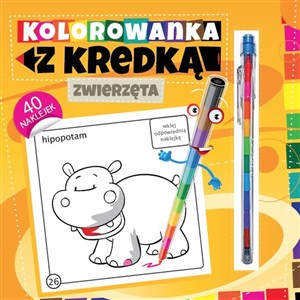 Picture of Kolorowanka z kredką Zwierzęta