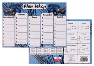 Picture of Plan lekcji A5 Jeep (25szt)
