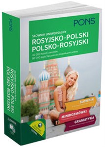 Obrazek Słownik uniwersalny rosyjsko-polski/polsko-rosyjski  40 000 haseł i zwrotów