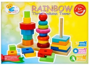 Obrazek Piramidka drewniana