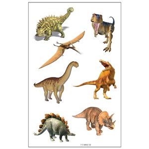 Obrazek Naklejki A ozdobne Dinozaury I