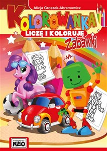 Picture of Kolorowanka Liczę i koloruję Zabawki