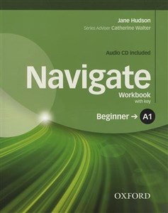 Obrazek Navigate Beginner A1 Workbook with Key and CD Pack