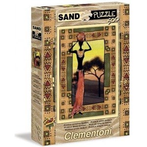 Obrazek Puzzle piaskowe 500 Sand Woman