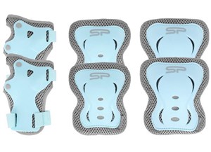 Obrazek Zestaw ochraniaczy Shield r. L niebieski