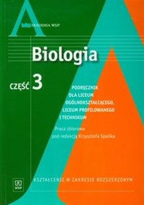 Picture of Biologia Część 3 Podręcznik Kształcenie w zakresie rozszerzonym Liceum, technikum