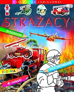 Picture of Strażacy Naklejkowe łamigłówki