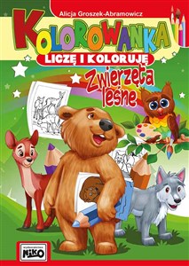 Picture of Kolorowanka Liczę i koloruję Zwierzęta leśne