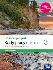 Picture of Oblicza geografii 3 Karty pracy ucznia Zakres podstawowy Szkoła  ponadpodstawowa