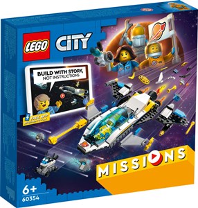 Obrazek LEGO City Wyprawy badawcze statkiem marsjańskim 60354
