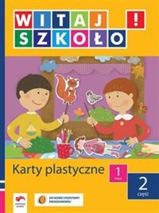 Picture of Witaj szkoło! 1 Karty plastyczne Część 2 edukacja wczesnoszkolna