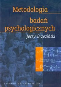 Picture of Metodologia badań psychologicznych