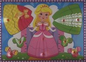 Picture of Układanka drewniana Księżniczka WTS-62209