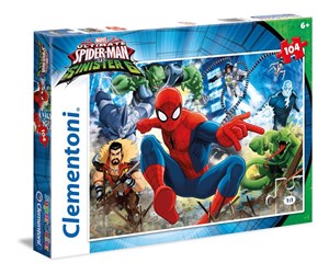 Picture of Puzzle Supercolor Spiderman 104