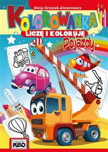 Picture of Kolorowanka Liczę i koloruję Pojazdy